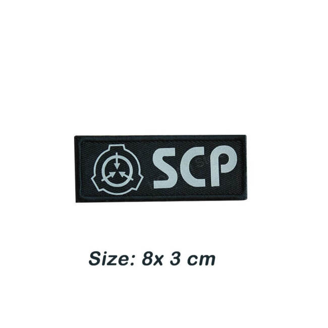 Special Containment Procedures Foundation Secure Contain Protect SCP Patches IR Badges Embroidery Applique