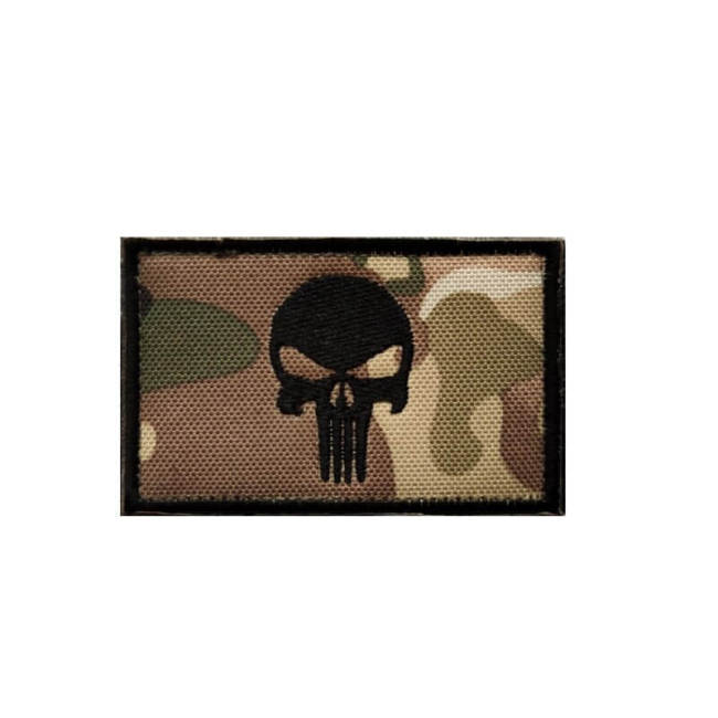 3D Embroidered Hook Patches Tactical Punisher Military Patch for Clothing Backpack Stickers Embroidery Badge