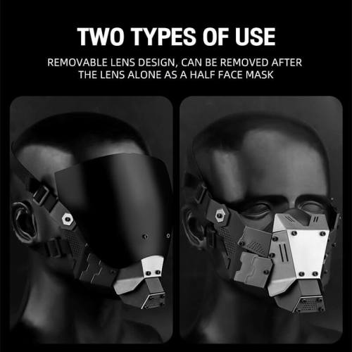 Cyberpunk Full Face Mask | Anti-Fog Lens