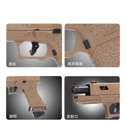 FL- G02 Glock Laser Training Pistol with Ejecting Shells Dry Fire