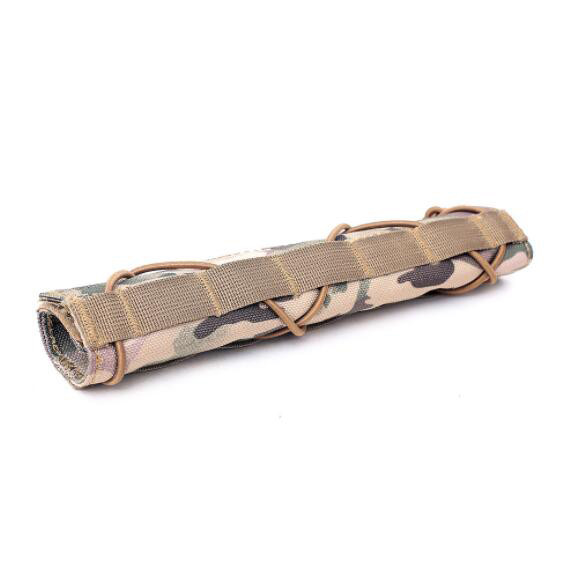 Tactical Gun 14cm Airsoft Suppressor Heat Shield Sleeve Military Silencer Protective Cover