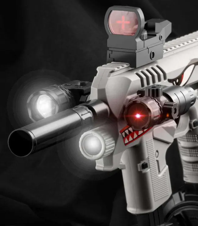 Shark Glock Manual Dart Blaster with Carbine Conversion Kit