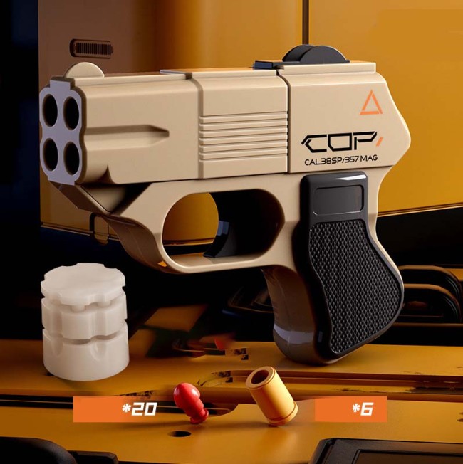 COP 357 Soft Bullet Mini Toy Foam Dart Blaster