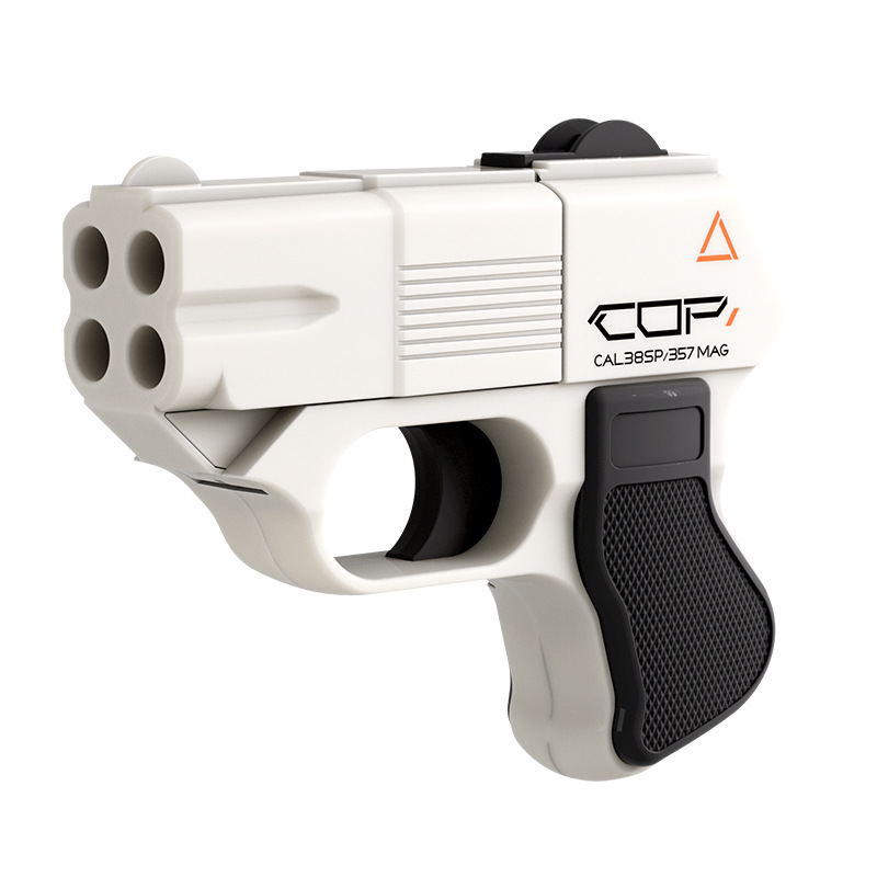 COP 357 Mini Foam Dart Blaster | Soft Bullet Toy | Compact Pistol