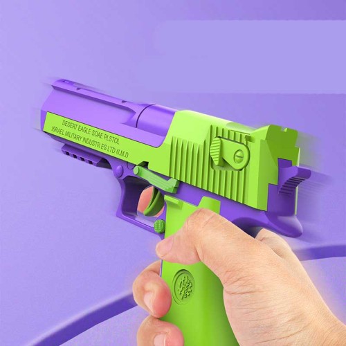 Carrot Desert Eagle Shell Ejecting Pressure Relief Toy