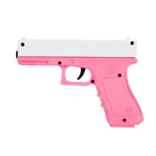 Pink Manual Gel Ball Blaster Glock Orbeez Pistol Kids Toy