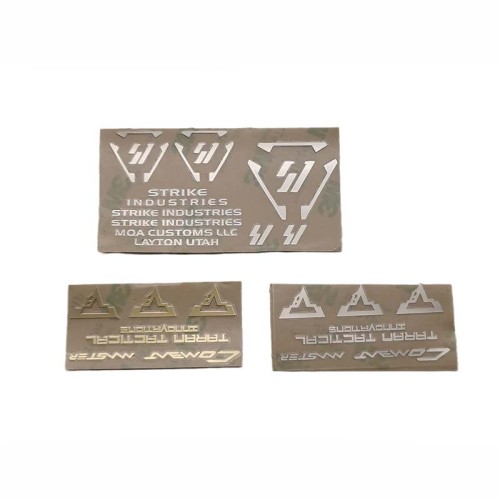 Taran Tactical Innovations Strike Industries Metal Sticker