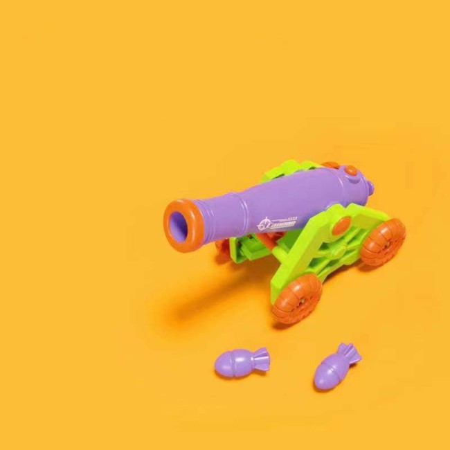 Carrot Movable Adjustable Cannon Toy Gun  
