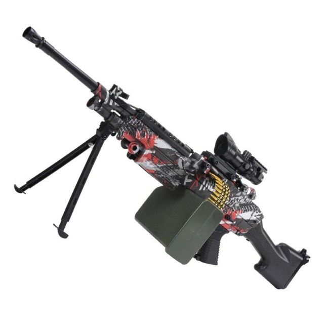 M249 Kids Toy Gun Orby Gel Blaster Electric Full Auto / Manual