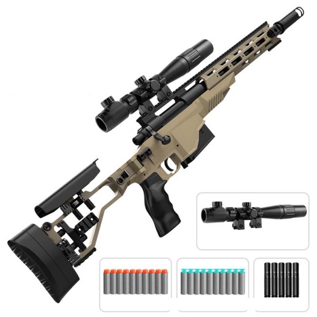 BLG M40A6 Scout Sniper Shell Ejecting Foam Dart Blaster