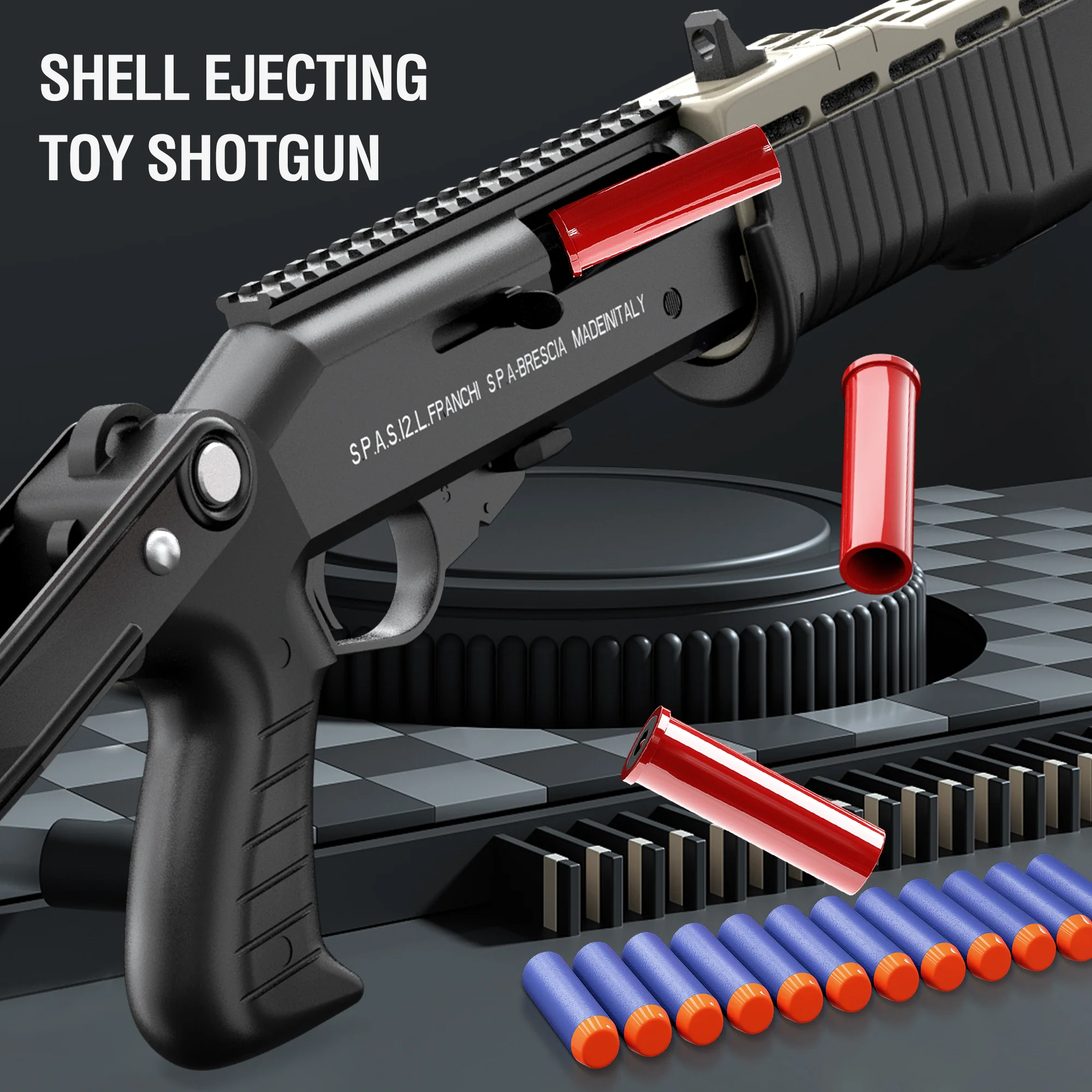 UDL Spas 12 Foam Blaster | Manual Pump | Shell Ejecting