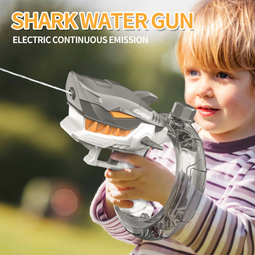 CY053 Electric Water Gun Shark Automatic Absorption Summer Outdoor Beach Toys