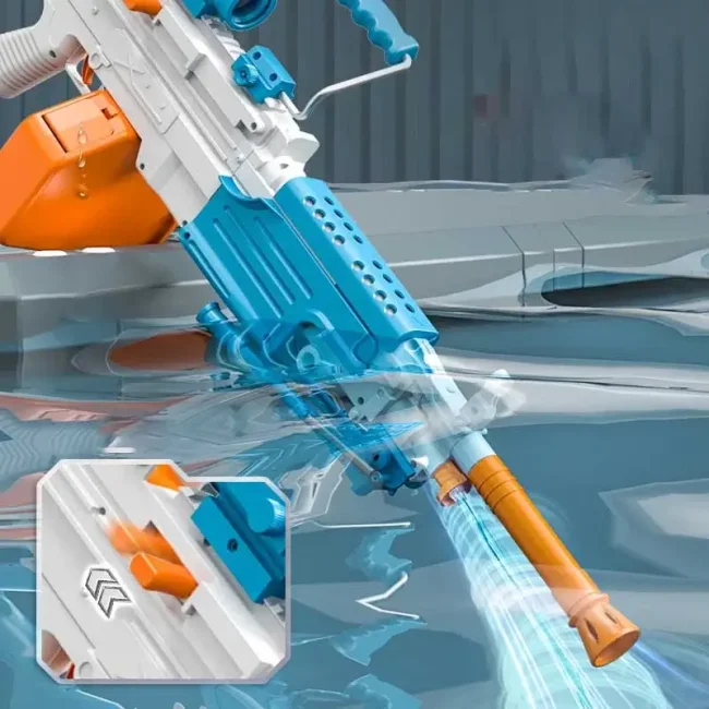 M249 SAW Electric Auto Large Capacity Water Blaster