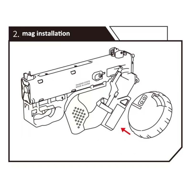 Cyberpunk 2077 DR12 Quasar Gel Blaster-Tan