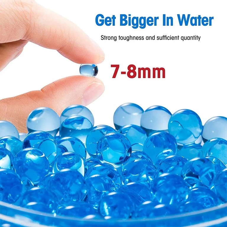 Gel Balls change to more when soak in water