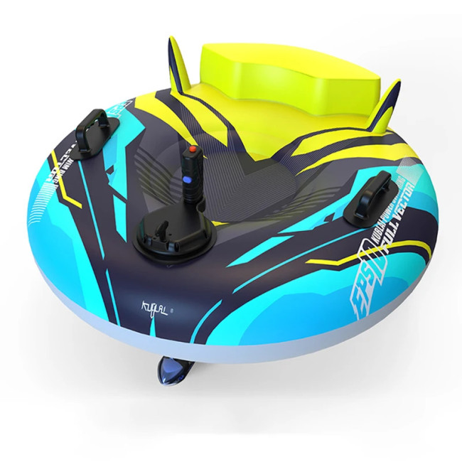 Kublai S3 AquaMotive Lounge Electric Inflatable Water Float With Squirter