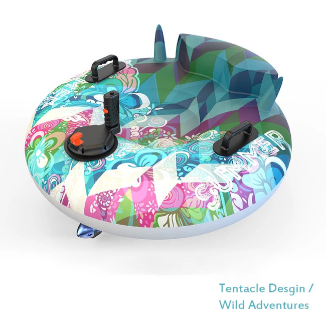 Kublai S3 AquaMotive Lounge Electric Inflatable Water Float With Squirter
