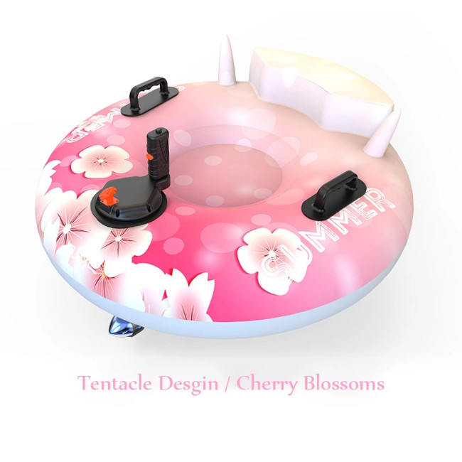 Kublai S3 AquaMotive Lounge Electric Inflatable Water Float With Squirter
