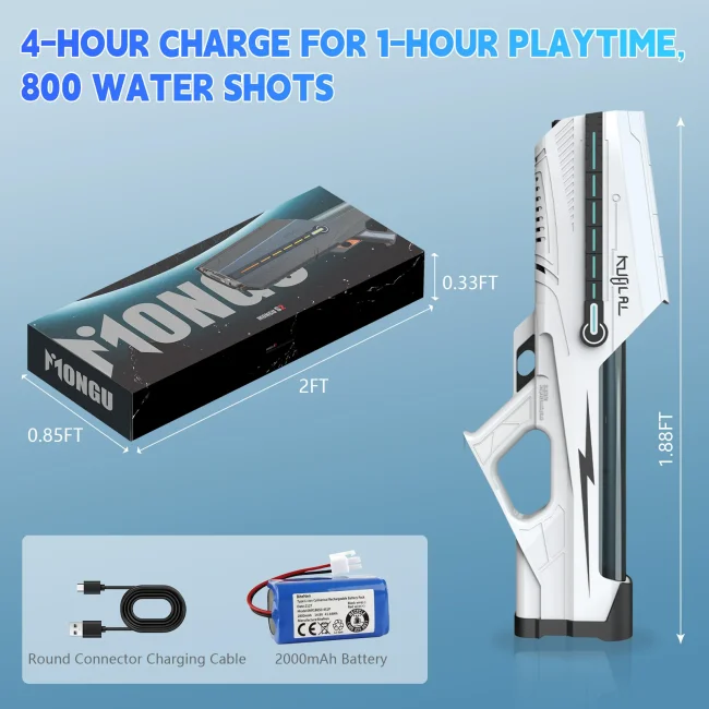 Kublai S2 Electric Water Gun Bundle Set - Standard + Mini