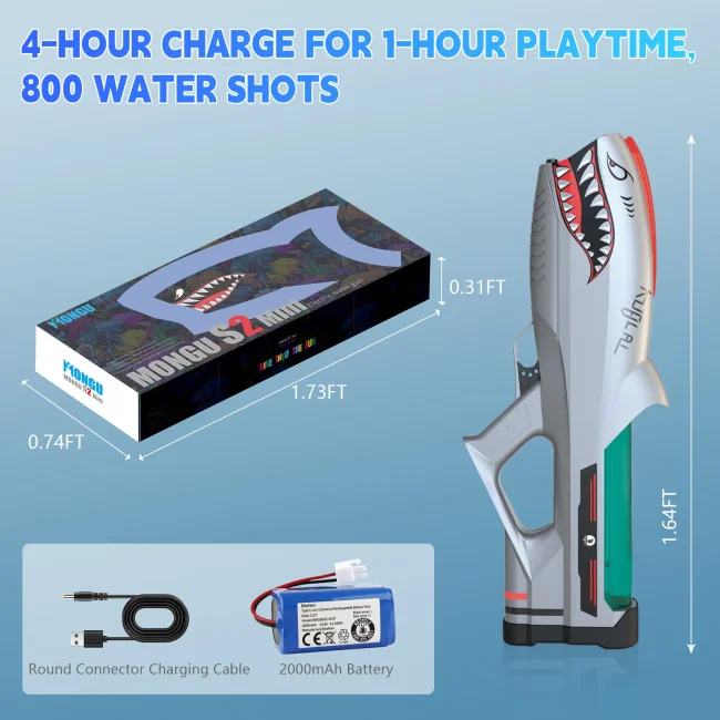 Kublai S2 Electric Water Gun Bundle Set - Standard + Mini