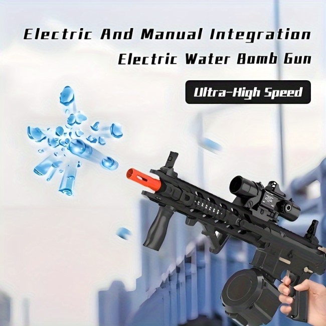 M4 Electric Gel Ball Toy Rifle-Black