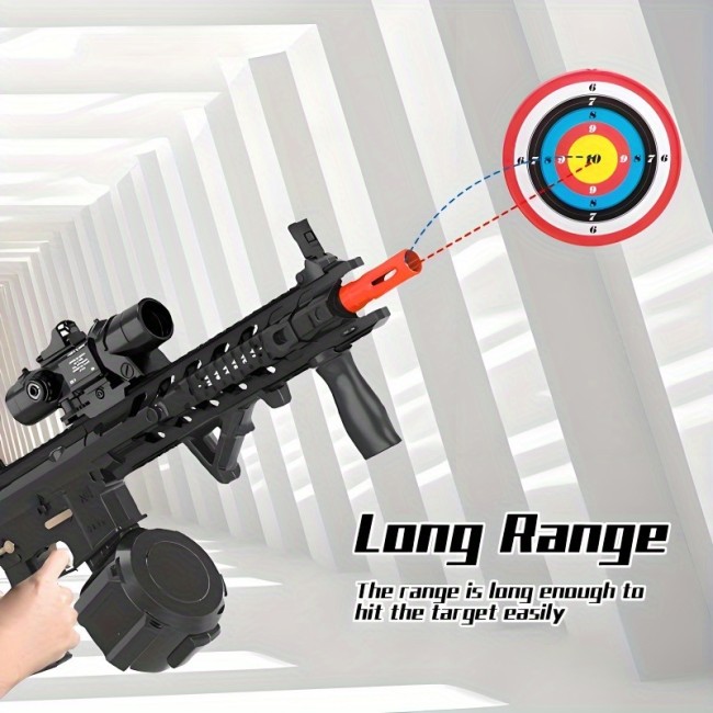 M4 Electric Gel Ball Toy Rifle-Black