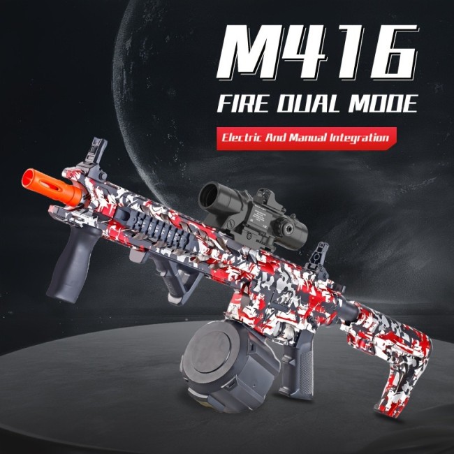 M4 Electric Gel Ball Toy Rifle-red
