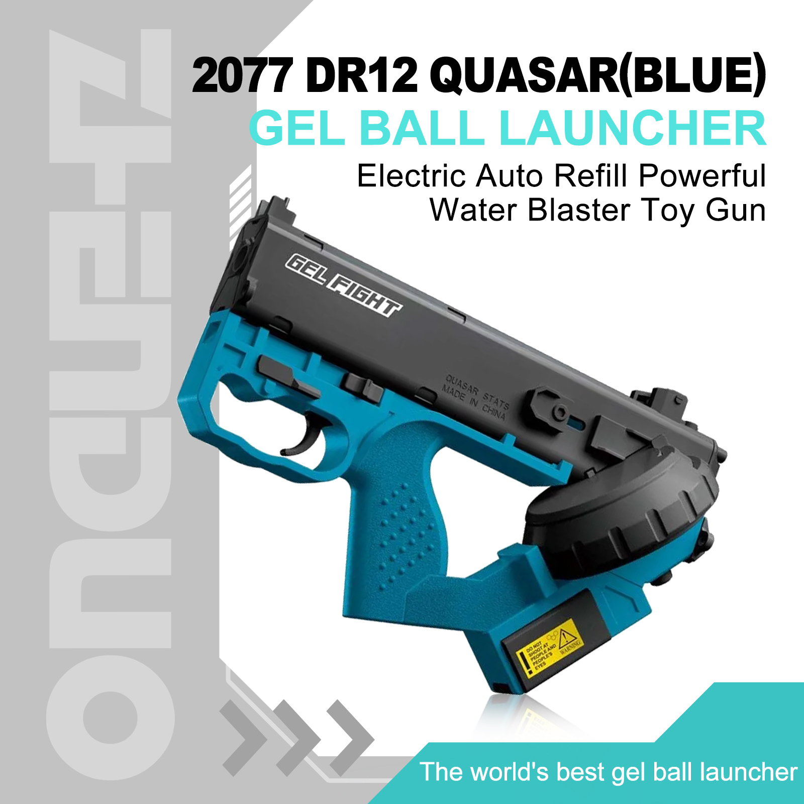 Cyberpunk 2077 DR12 Quasar Gel Blaster | Cyberpunk Style