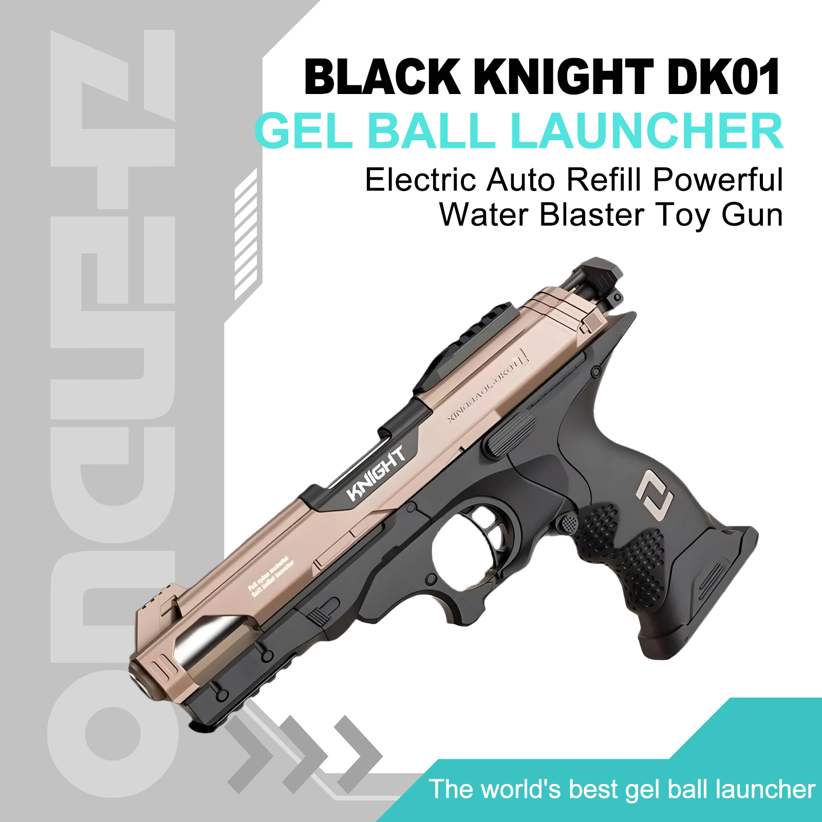 Black Knight DK01 Foam Dart Blaster | Colorful | Tactical | US$ 45.99