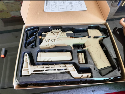 ZG Gecko Tactical 3.0+plus foam blaster Pistol