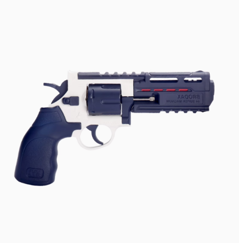 XYL MP360/BRODAX44 revolver Foam Blaster | Blue | Shell Ejecting