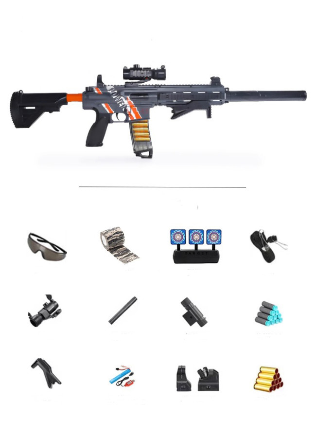 Lehui M416 Electric Continuous Foam Blaster
