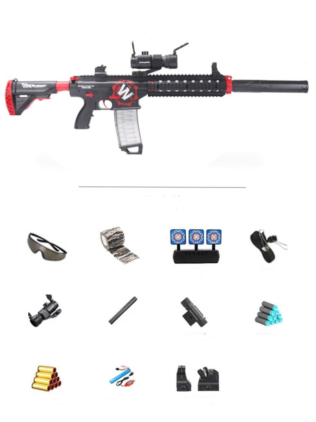 Lehui M416 Electric Continuous Foam Blaster