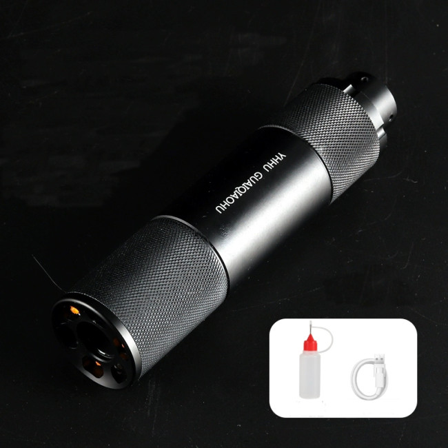 Hanke 14mm CCW Metal smoke flame silencer