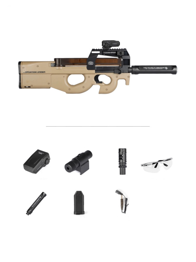Lehui P90 Electric repeating submachine Gel Blaster