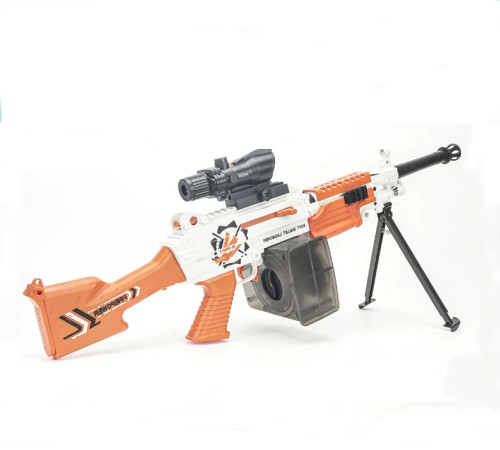 Lehui M249 LMG Machine Gun Ejection Shell Foam Dart Blaster