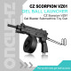 CZ Scorpion VZ61 Gel Blaster Submachine Toy Gun