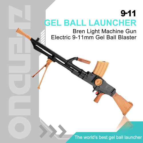 Bren Light Machine Gun Electric 9-11mm Gel Ball Blaster