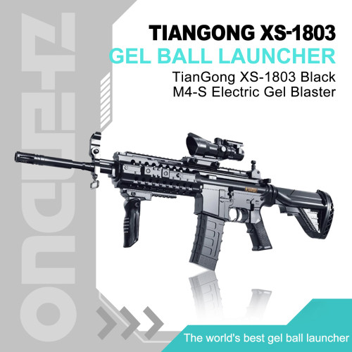 TianGong XS-1803 Black M4-S Electric Gel Blaster