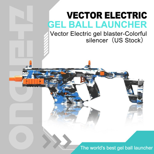 Vector Electric gel blaster-Colorful silencer