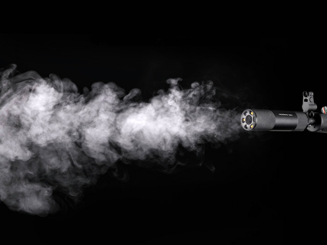 Hanke 14mm CCW Metal smoke flame silencer