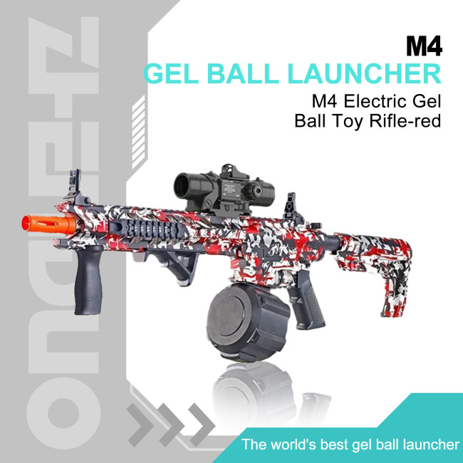 M4 Electric Gel Ball Toy Rifle-red