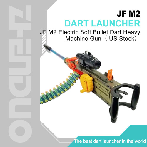 JF M2 Electric Soft Bullet Dart Heavy Machine Gun(US Stock)