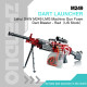Lehui SAW M249 LMG Machine Gun Foam Blaster-Red