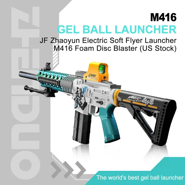 JF Zhaoyun M416 Electric Foam Disc Blaster(US Stock)