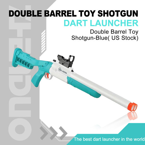 JH2031 Double Barrel Toy Shotgun-Blue