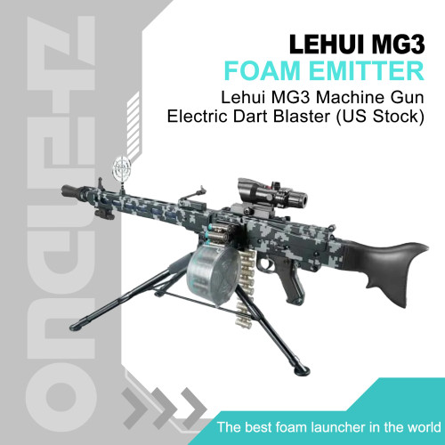 LeHui MG3 Machine Gun Foam Blaster(US Stock)