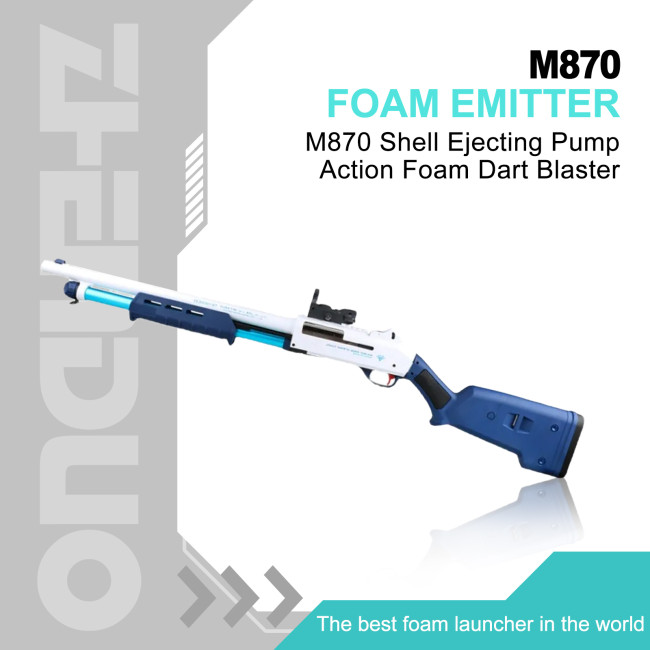 M870 Shell Ejecting Pump Action Foam Dart Blaster