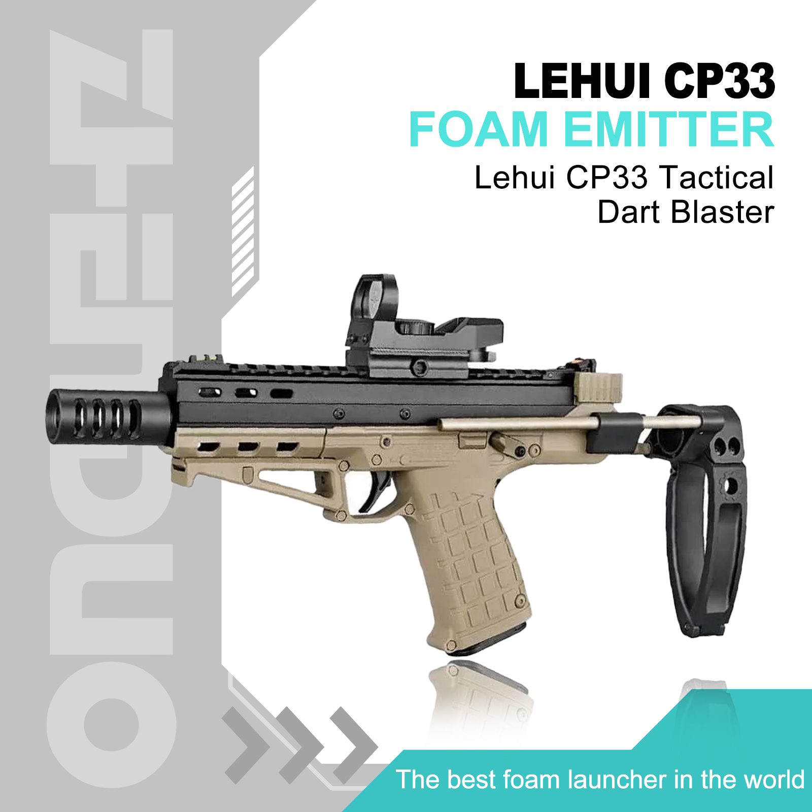 CP33 Dart Blaster: Safe Fun | 15m Range