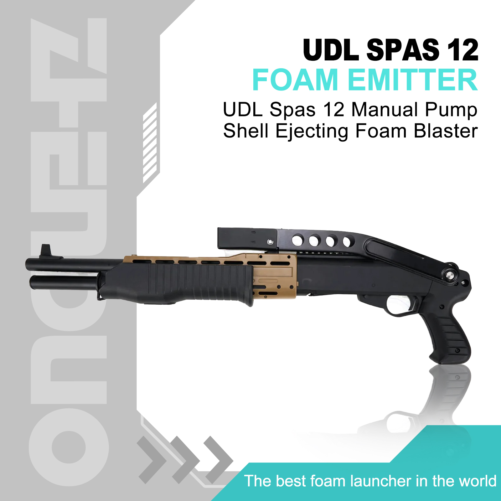 UDL Spas 12 Foam Blaster | Manual Pump | Shell Ejecting